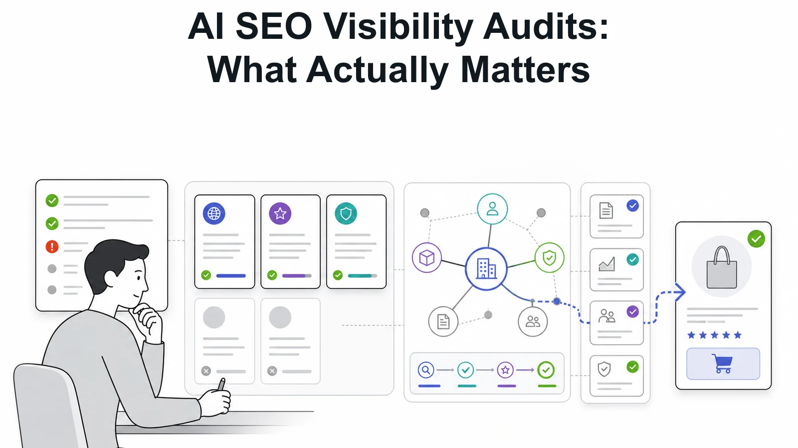 AI SEO visibility audit priorities