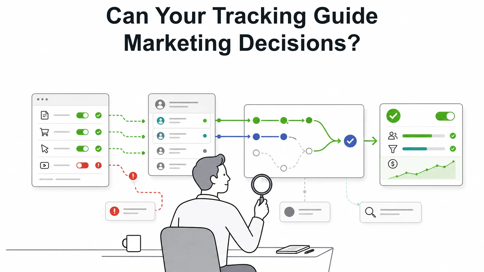 Marketing tracking decision readiness checklist