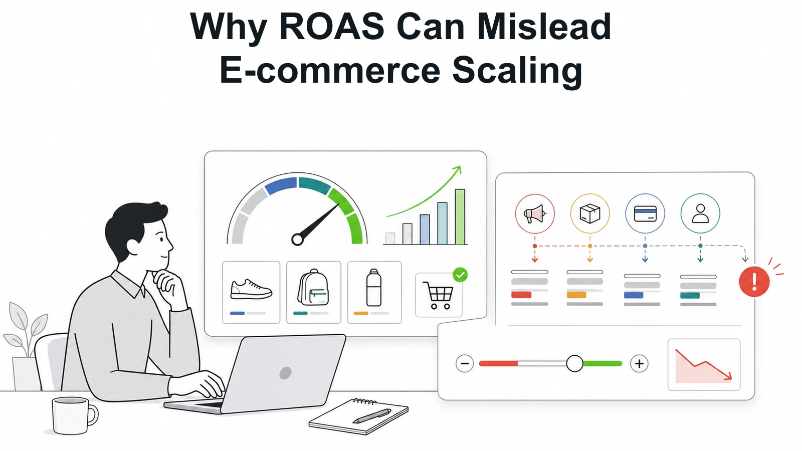 E-commerce ROAS scaling decision checks